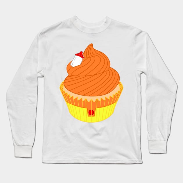 Dil Cupcake Long Sleeve T-Shirt by CoreyUnlimited